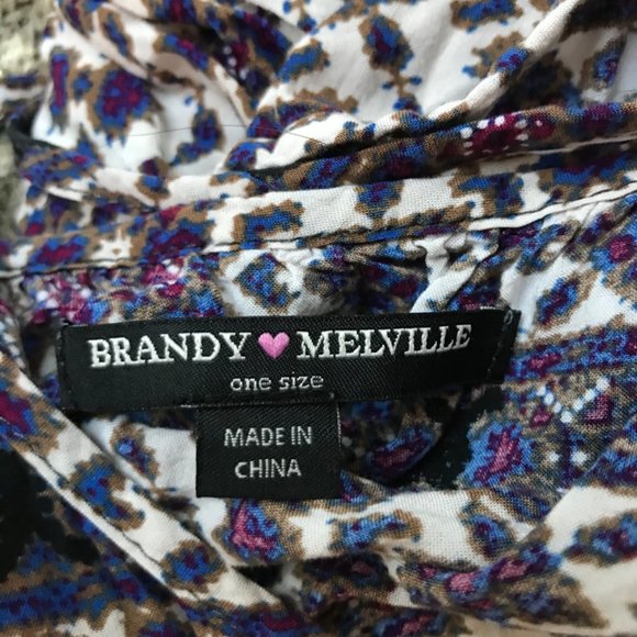 Brandy Melville Sun Dress Cover Up Low Back - Picture 4 of 5